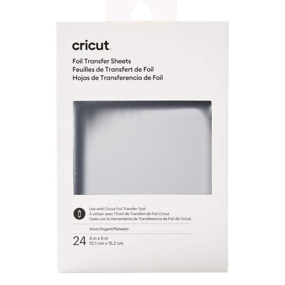 Cricut Foil Transfer Sheets, Silver (24ct)
